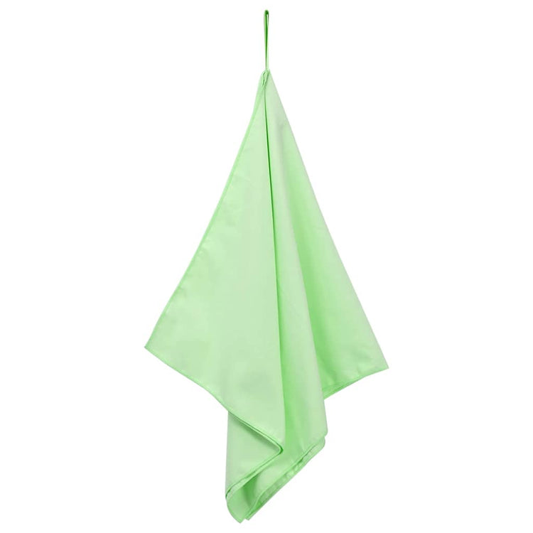 Vidaxl sporthanddoeken 2 st groen 100 x 50 cm polyester en polyamide