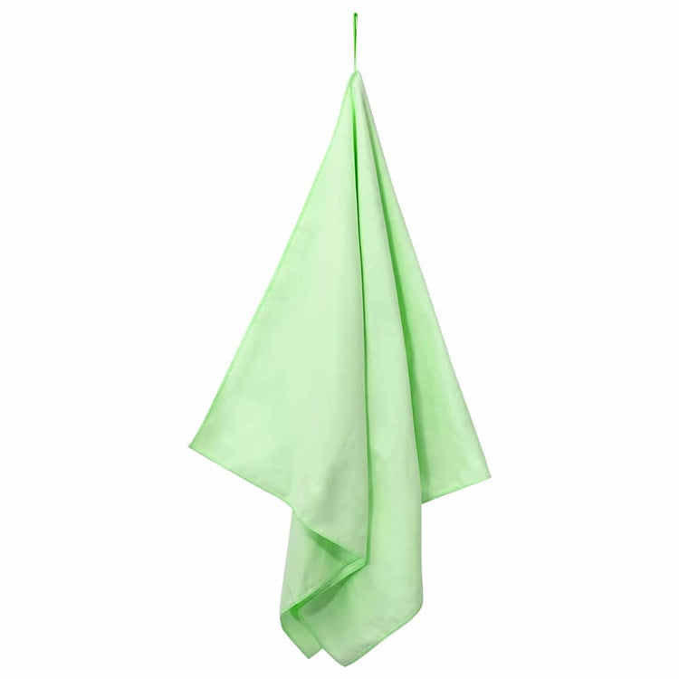 Vidaxl sporthanddoeken 2 st groen 140 x 70 cm polyester en polyamide