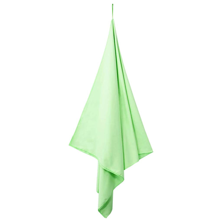 Vidaxl sporthanddoeken 2 st groen 180 x 90 cm polyester en polyamide