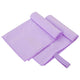 Vidaxl sporthanddoeken 2 st paars 50 x 30 cm polyester en polyamide