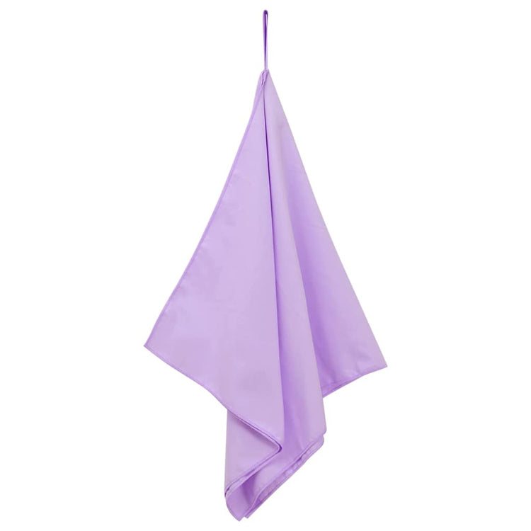 Vidaxl sporthanddoeken 2 st paars 100 x 50 cm polyester en polyamide