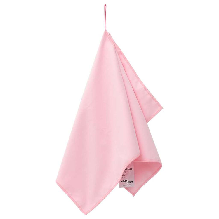 Vidaxl sporthanddoeken 2 st roze 50 x 30 cm