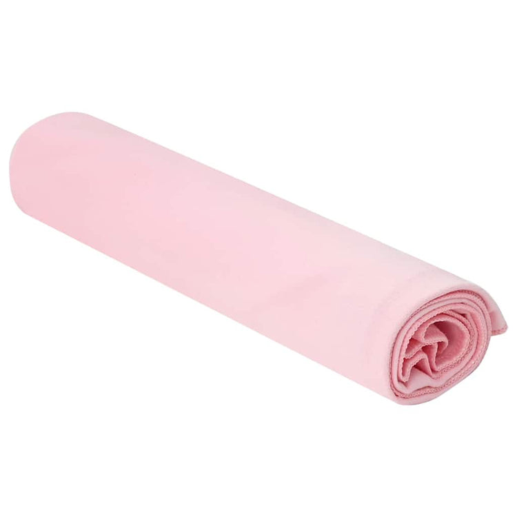 Vidaxl sporthanddoeken 2 st roze 100 x 50 cm
