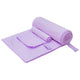 Vidaxl set van sporthanddoeken 2 st paars 50 x 30 cm, 200 x 100 cm