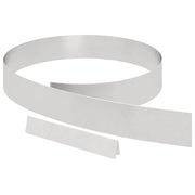 Vidaxl tuinrand 4 st 450 x 10 cm roestvrij staal zilver - afbeelding 2