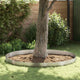 Vidaxl tuinrand 450 x 20 cm roestvrij staal zilver