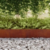 Vidaxl tuinrand roestig 450 x 0.05 x 15 cm cortenstaal