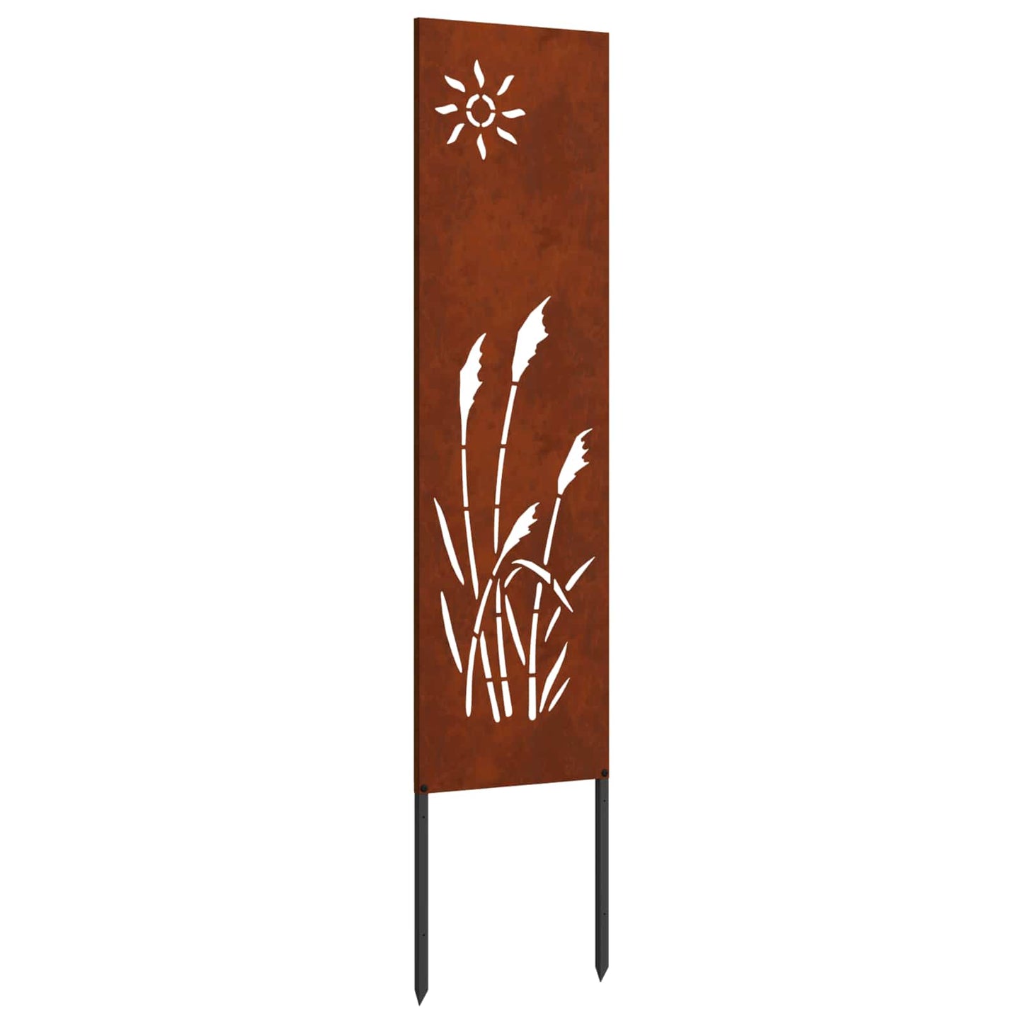 Vidaxl tuin privacy screen fretwerk roestig 32 x 140 cm cortenstaal