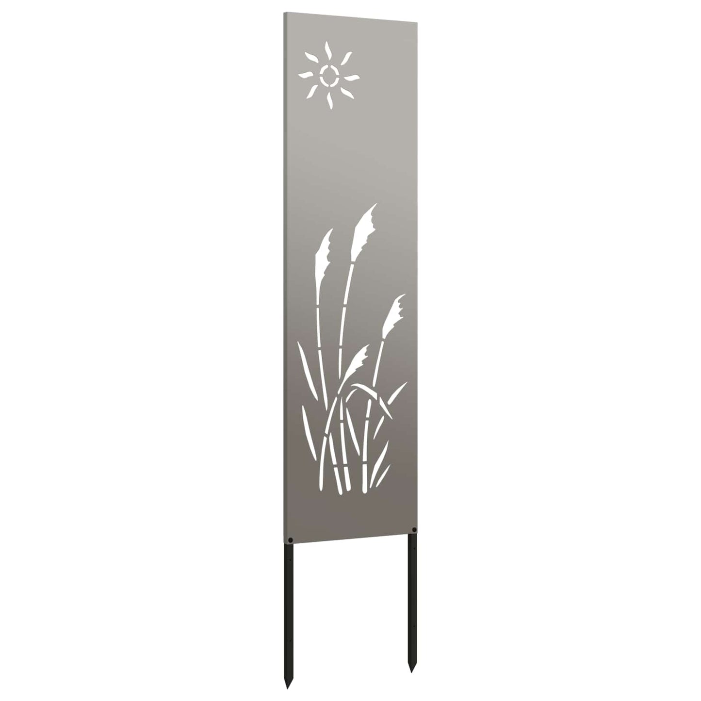 Vidaxl tuin privacy screen fretwerk roestig 32 x 140 cm cortenstaal