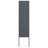 Vidaxl tuin privacy screen antraciet 32 x 140 cm koudgewalst staal