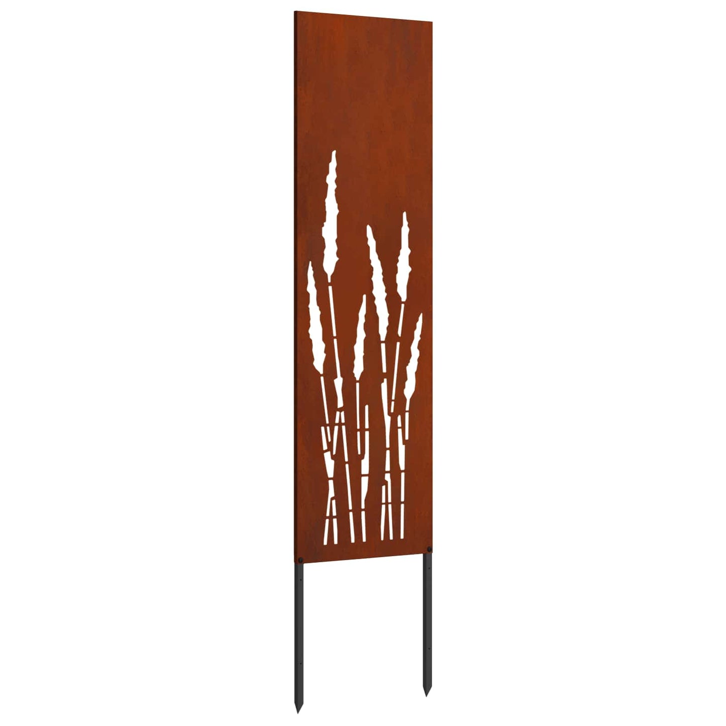 Vidaxl tuin privacy screen fretwerk roestig 32 x 140 cm cortenstaal