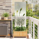 Vidaxl tuin privacy screen zilver 50 x 140 cm gegalvaniseerd staal