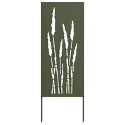 Vidaxl tuin privacy screen olijfgroen 50 x 140 cm koudgewalst staal - afbeelding 2
