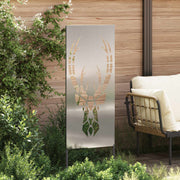 Vidaxl tuin privacy screen zilver 50 x 140 cm gegalvaniseerd staal - afbeelding 3