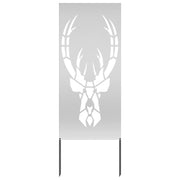Vidaxl tuin privacy screen zilver 50 x 140 cm gegalvaniseerd staal - afbeelding 2