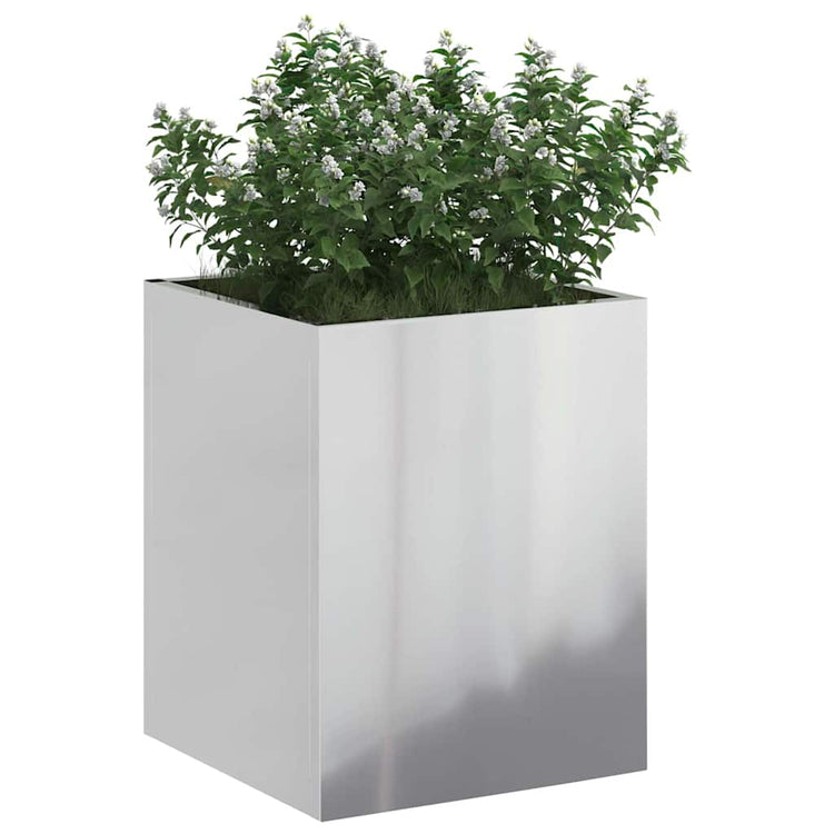 Vidaxl plantenbak gegalvaniseerd staal 32 x 32 x 40 cm