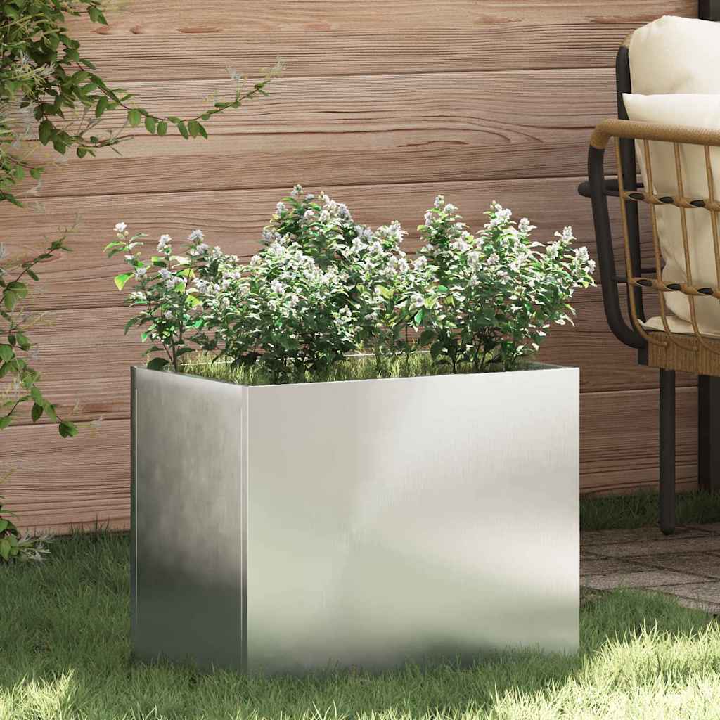 Vidaxl plantenbak gegalvaniseerd staal 50 x 32 x 40 cm