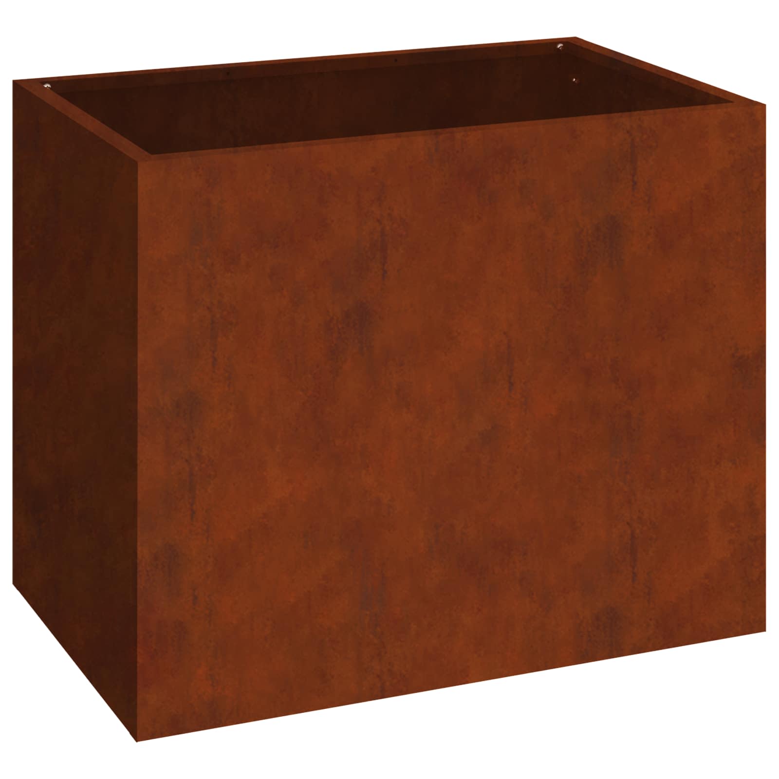 Vidaxl tuin bloempot cortenstaal 50 x 32 x 40 cm cortenstaal