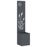 Vidaxl tuin privacy screen fretwerk antraciet 32 x 32 x 150 cm - afbeelding 2