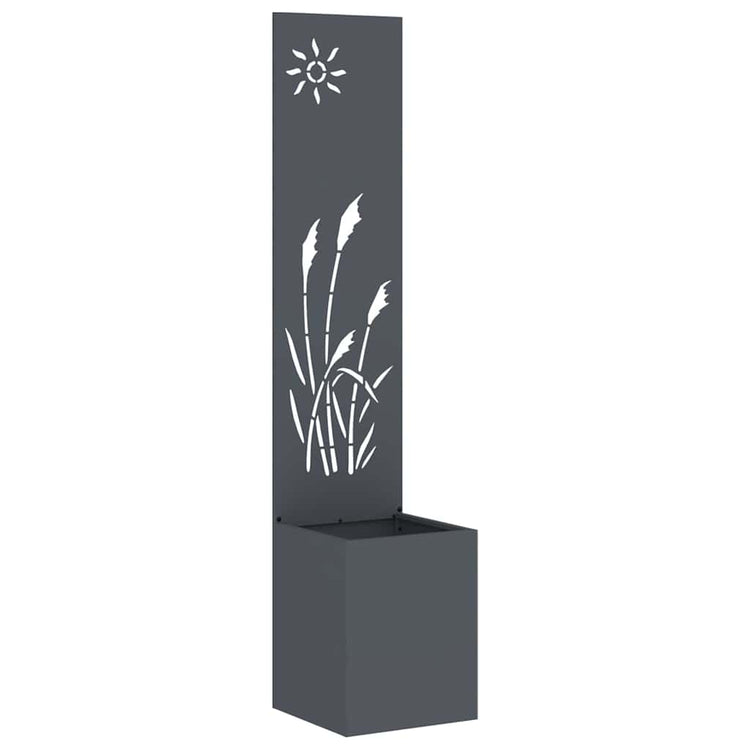 Vidaxl tuin privacy screen fretwerk antraciet 32 x 32 x 150 cm
