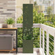 Vidaxl tuin privacy screen bloemen olijfgroen 32 x 32 x 150 cm