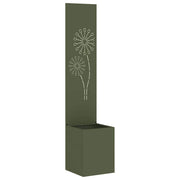Vidaxl tuin privacy screen fretwerk olijfgroen 32 x 32 x 150 cm - afbeelding 2