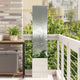 Vidaxl tuin privacy screen fretwerk zilver 32 x 32 x 150 cm