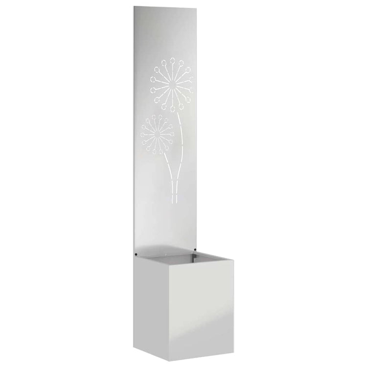Vidaxl tuin privacy screen fretwerk zilver 32 x 32 x 150 cm