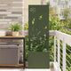 Vidaxl tuin privacy screen fretwerk olijfgroen 50 x 32 x 150 cm
