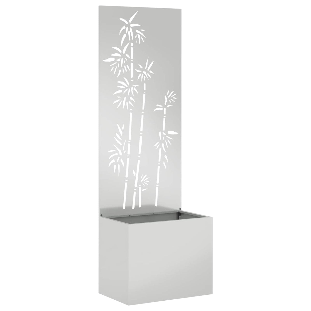 Vidaxl tuin privacy screen zilver 50 x 140 cm gegalvaniseerd staal