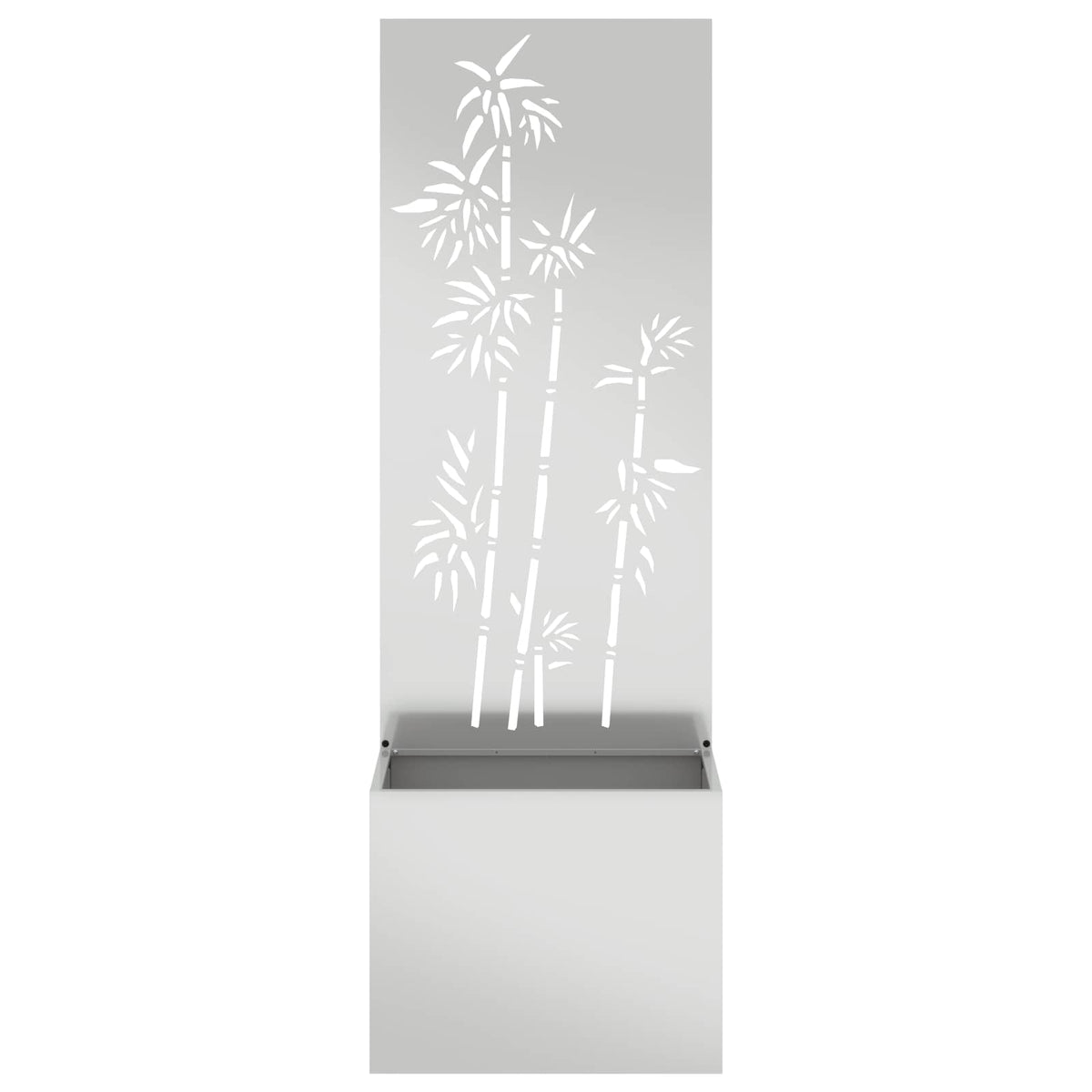 Vidaxl tuin privacy screen zilver 50 x 140 cm gegalvaniseerd staal