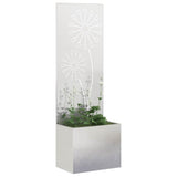 Vidaxl tuin privacy screen zilver 50 x 32 x 150 cm roestvrij staal - afbeelding 3