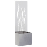 Vidaxl tuin privacy screen zilver 50 x 32 x 150 cm roestvrij staal - afbeelding 2
