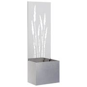 Vidaxl tuin privacy screen zilver 50 x 32 x 150 cm roestvrij staal - afbeelding 2