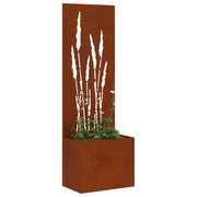 Vidaxl tuin privacy screen roestig 50 x 32 x 150 cm cortenstaal - afbeelding 3