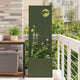 Vidaxl tuin privacy screen fretwerk olijfgroen 50 x 32 x 150 cm