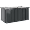 Vidaxl tuinopslagdoos zwart 101 x 56,5 x 50 cm staal