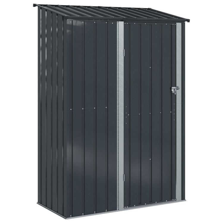 Vidaxl tuinhuisjes antraciet 140,5 x 74 x 200 cm metaal