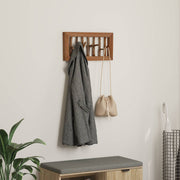 Vidaxl jassenhaak naturel 50 x 10 x 25 cm massief mahoniehout - afbeelding 1