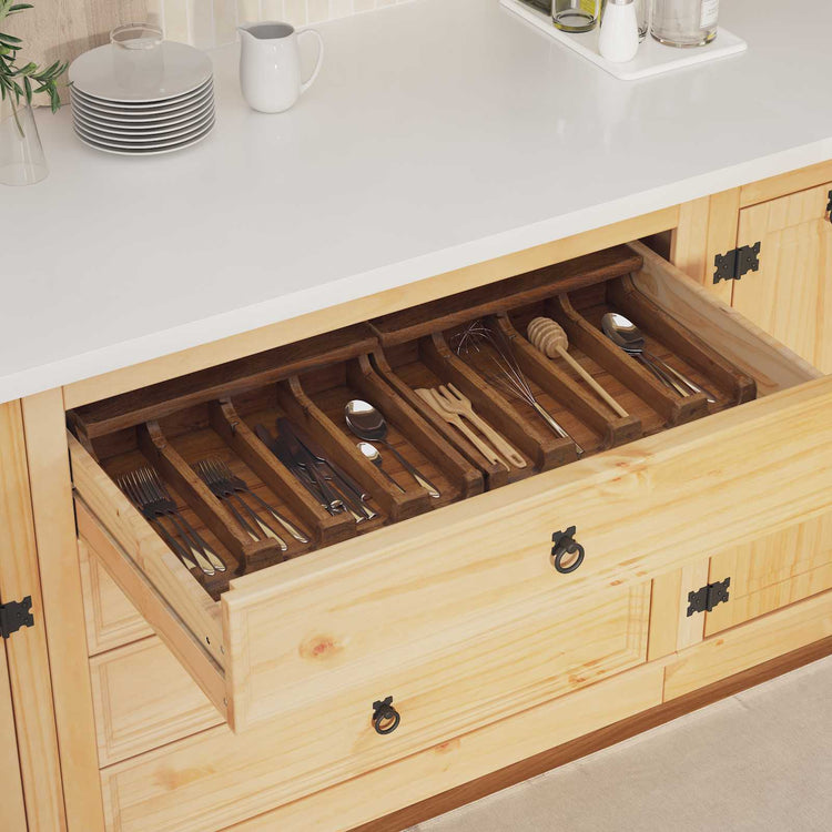 Vidaxl koffer bruin 36 x 30 x 10 cm massief mahoniehout