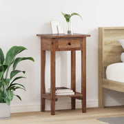 Vidaxl plantenstandaard bruin 40 x 30 x 70 cm mahoniehout - afbeelding 1