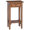Vidaxl plantenstandaard met lade bruin 34 x 25 x 52 cm mahoniehout