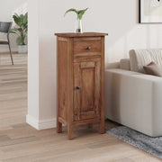 Vidaxl plantenstandaard met lade bruin 36 x 25 x 80 cm mahoniehout - afbeelding 3