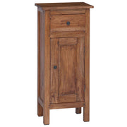 Vidaxl plantenstandaard met lade bruin 36 x 25 x 80 cm mahoniehout - afbeelding 2