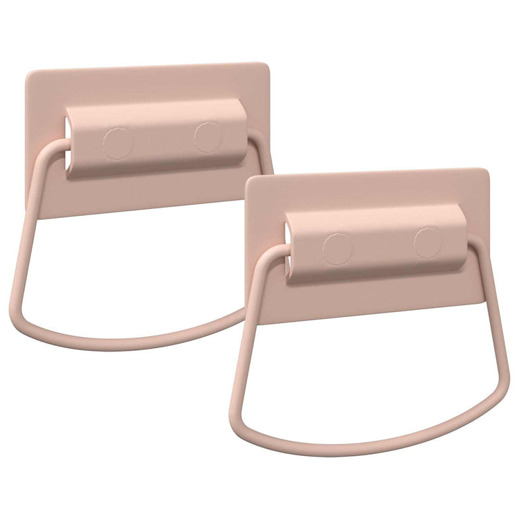 Vidaxl kast handvatten 2 st roze 85 x 45 mm metaal