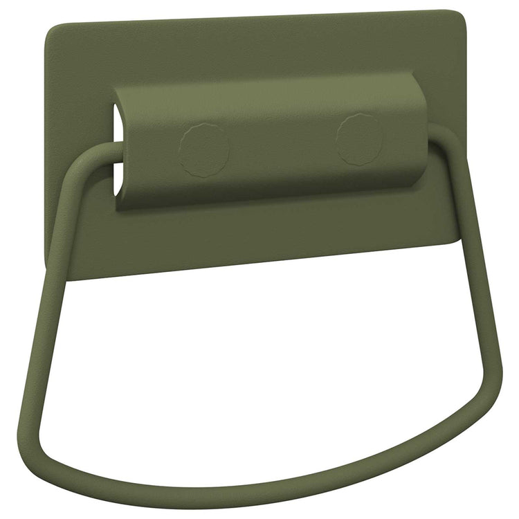 Vidaxl kast handvatten 12 st olijf groen 85 x 45 mm metaal