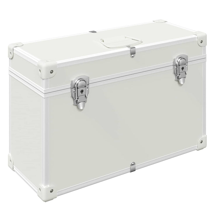 Vidaxl kast handvatten 12 st wit 85 x 45 mm metaal