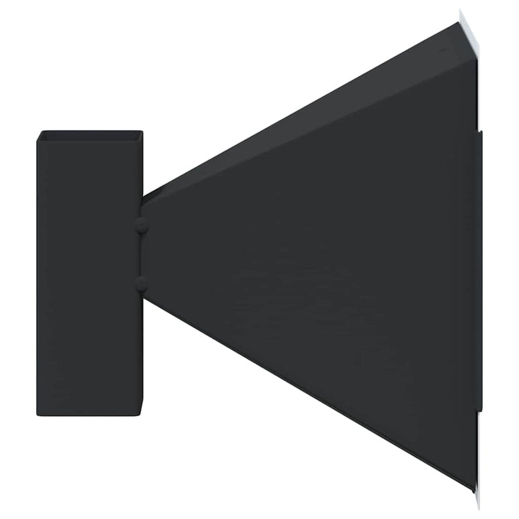 Vidaxl kogelvanger zwart 17,5 x 17,5 x 17 cm staal