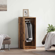Vidaxl kledingkast oud hout 41 x 48 x 102 cm bewerkt hout - afbeelding 1