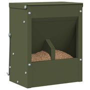 Vidaxl konijnenvoer olijf groen 20 x 12,5 x 25 cm 3 kg - afbeelding 3